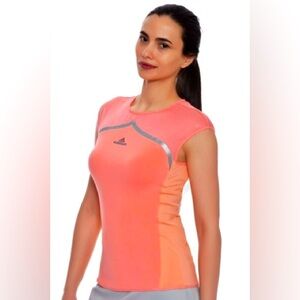 ADIDAS x STELLA MCCARTNEY Barricade AUSTRALIA Top Size Small Coral
